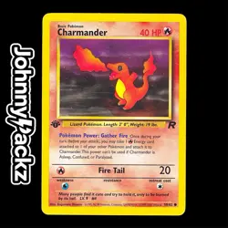 Charmander 50/82 - 2000 Team Rocket 1st Edition - WOTC Pokemon Card (NM) - Image 1