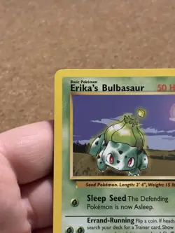 Erika’s Bulbasaur 39/132 Set Gym Challenge Card Pokemon English Good Played - Image 5