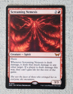 Magic The Gathering MTG SCREAMING NEMESIS Duskmourn: House of Horror NM - Image 1