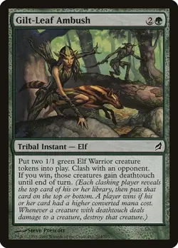 Gilt-Leaf Ambush 214 MTG NM - Lorwyn - Image 1