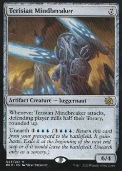 MTG THE BROTHERS' WAR TERISIAN MINDBREAKER RARE - Image 1