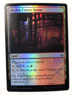 Airship Engine Room FOIL 265 Avatar The Last Airbender Magic the Gathering NM - Image 1