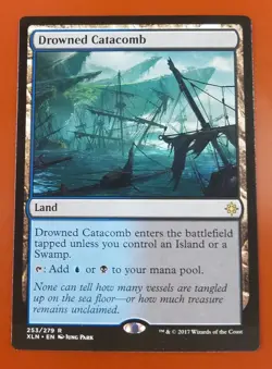 1x Drowned Catacomb | Ixalan | MTG Magic Cards - Image 1