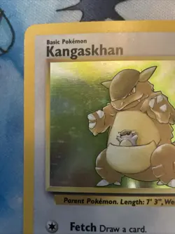 Pokemon TCG Kangaskhan Jungle 5/64 Holo Unlimited Holo Rare - Image 3