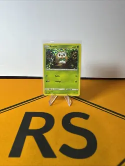 Rowlet - 1/12 001/012 McDonald's Promos 2017 Promo Holo MP Pokemon - Image 1