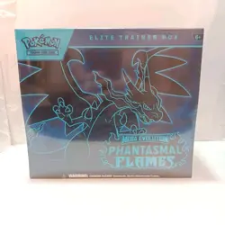 Pokemon Mega Evolution Phantasmal Flames Elite Trainer Box Sealed - Image 1