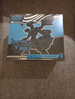 Pokemon TCG Scarlet & Violet Black Bolt Elite Trainer Box ETB Factory Sealed - Image 1