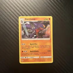Garchomp 62/131 Pokemon TCG Forbidden Light Holo Rare LP - Image 1