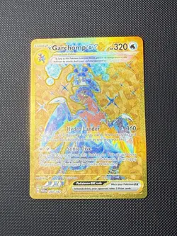 Pokemon Garchomp ex 260/182 Gold Hyper Rare - SV04: Paradox Rift NM - Image 3