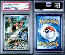 2023 POKEMON SVP EN-SV OBSIDIAN FLAMES ETB PROMO #044 CHARMANDER PSA 9 - Image 3