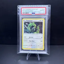 2024 POKEMON SWSH BLACK STAR PROMO #029 RAYQUAZA-HOLO PSA 10 - Image 1