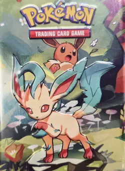 Pokemon TCG: Scarlet & Violet—Prismatic Evolutions Mini Tin NEW Leafeon - Image 3
