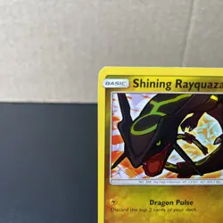 Shining Rayquaza 56/73 Shining Legends Holo Pokemon TCG NM - Image 3