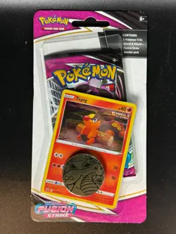 Pokemon Card - Fusion Strike - Sword & Shield - 10 Card Booster Blister Pack New - Image 1