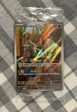 Pokemon TCG Mimikyu Scarlet & Violet Promo Card 075/Promo Factory Sealed - Image 1