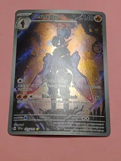 Pokemon Scarlet & Violet Surging Sparks Ceruledge 197/191 Illustration Rare - Image 2