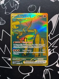 Ting-Lu EX 244/091 Pokemon TCG S&V Paldean Fates Hyper Rare English - Image 1
