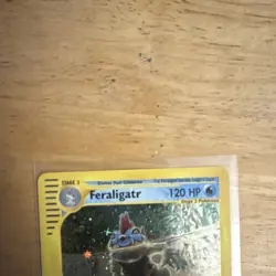 Pokemon Feraligatr Expedition Base Set Holo Rare 12/165 120 HP English - Image 5
