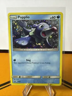 Pokemon - Black Star Promo POPPLIO Alternate HOLO Card SM03 - General Mills - Image 2