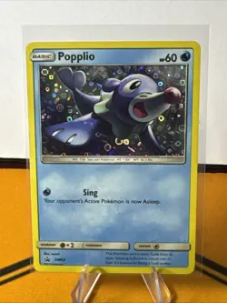 Pokemon - Black Star Promo POPPLIO Alternate HOLO Card SM03 - General Mills - Image 3