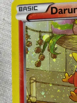 Played Darumaka - Holo SWIRL #BW18 Black and White Promo Pokemon TCG - Image 4