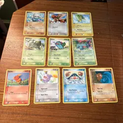 Pokemon Card Lot of 10 - Crystal Guardians LP - Image 1