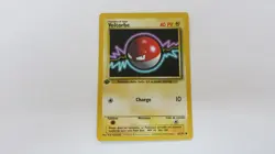 VOLTORB FRENCH VOLTORBE 1ST EDITION BASE 1999 POKEMON 67/102 COMMON GRADE IT !! - Image 1