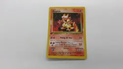 GROWLITHE FRENCH CANINOS 1ST EDITION 1999 POKEMON 28/102 COMMON GRADE IT !! - Image 1