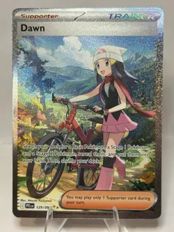 Pokemon Dawn 129/94 SIR 2025 TCG Phantasmal Flames English Card NM - Image 1