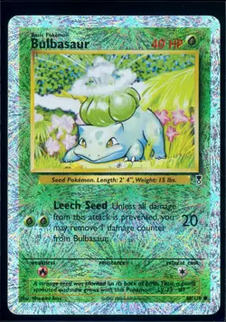 Pokemon LEGENDARY COLLECTION - #68/110 Bulbasaur - Reverse Holo - ENG - LP - Image 1