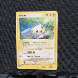 Minun 7/97 - EX Dragon Holo Rare Pokemon Card MP - Image 1