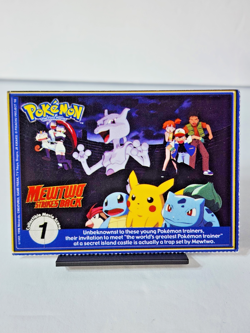 Squirtle #07 Pokemon PokeTrivia Mewtwo Strikes Back Burger King Promo VINTAGE - Image 2
