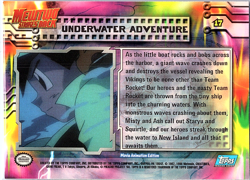 Underwater Adventure #17 Pokemon Topps Mewtwo Strikes Back - Image 2