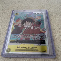 Namco One Piece Monkey.D.Luffy Foil SR OP07-109 - Image 1
