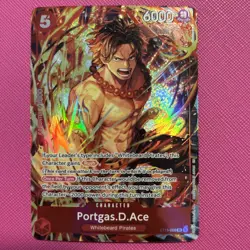 Portgas.D.Ace (Illustration Box Vol.5) ST15-005 One Piece Promotion Cards Foil - Image 1