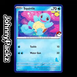 Squirtle - 2024 First Battle Exclusive Blue Border - Stamped - Pokemon Card (NM) - Image 1
