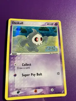 Pokemon TCG Card Crystal Guardians Duskull 51/100 Reverse Holo Stamped LP - Image 1