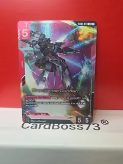 Gundam Card Game GD03-033 Providence Gundam Legend Rare Holo Alt Art NM - Image 1