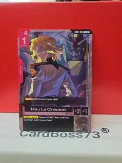 Rau Le Creuset GD03-091 Rare Gundam Card Game Steel Requiem - Image 1
