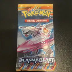 Pokemon Plasma Blast 10-Card Sealed Booster Pack Palkia - Image 1