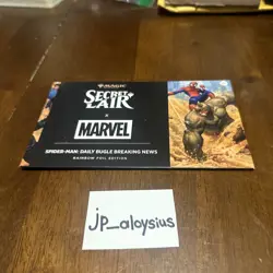 MTG Secret Lair x Marvel's Spider-Man: Daily Bugle Breaking News Rainbow Foil - Image 2