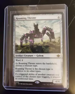 MTG Roaming Throne-The Lost Caverns of Ixalan NM-M - Image 1