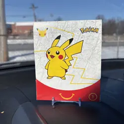 Mcdonalds Pikachu Pokemon 25th Anniversary 2021 - Sealed Booster Pack - Image 1