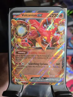 Volcanion EX Double Rare Holo Pokemon TCG SV Journey Together 031/159 NM - Image 1
