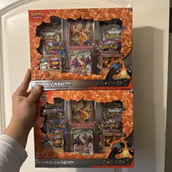 Pokemon TCG: Charizard ex Premium Collection Box Factory Sealed: LOT of 2 - Image 1