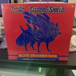 POKEMON TCG SWORD & SHIELD ELITE TRAINER BOX ETB SEALED BRAND NEW 820650104459 - Image 1