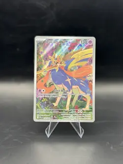 Pokemon TCG Zacian 100/094 Me02: Phantasmal Flames Holo Illustration Rare - Image 2