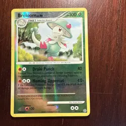 Pokemon TCG Breloom Reverse Holo Secret Wonders 45/132 - MP - Image 1