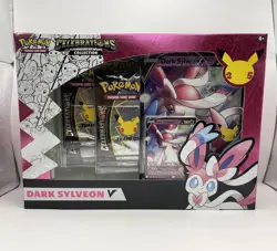 Pokemon TCG 25th Celebrations Dark Sylveon V Collection Box - Factory Sealed - Image 1