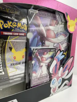 Pokemon TCG 25th Celebrations Dark Sylveon V Collection Box - Factory Sealed - Image 4